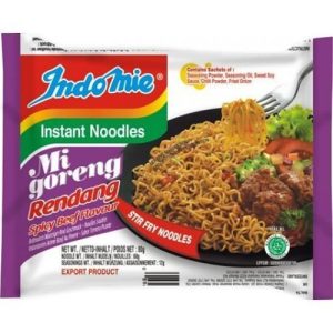 Indomie Instant Noodle Migoreng Rendang Spicy Beef 80g