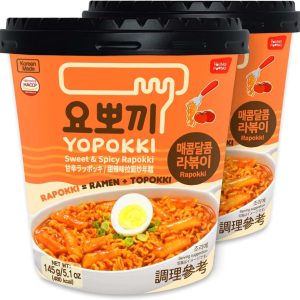 Yopokki Sweet and Spicy Rice Cake Ramen Cup 145g