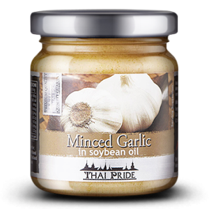 Thai Pride Minced Garlic in Soybean Oil 180g