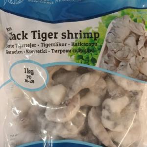 PP Black Tiger Shrimp PD 16/20 750g/1kg