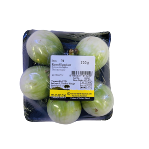 Round Eggplant 200g Item 74