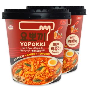 Yopokki Hot and Spicy Rice Cake Ramen Cup 145g