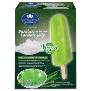 Bua Luang Pandan Coconut Jelly Ice Bar 400g
