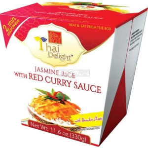 Thai Delight Cooked Rice Red Curry 330g