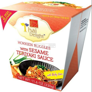 Thai Delight Hokkien Noodle Sesame Teriyaki 330g