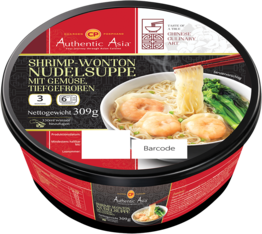 CP Shrimp Wonton Noodle Soup with Vegetables 309g