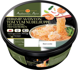 CP Shrimp Wonton Soup Tom Yum with Vegetables 302g