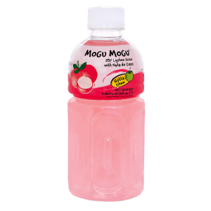 Mogu Mogu Lychee Drink with Nata de Coco 320ml