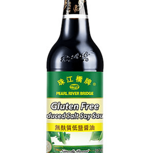 PRB Soy Sauce Gluten Free Less Salt 150ml (G, VEG)