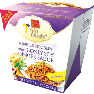 Thai Delight Hokkien Noodle Honey Soy Ginger 330g
