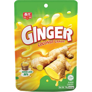 Chun Guang Ginger Coconut Candy 78g