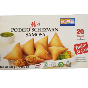 Ashoka Mini Potato Schezwan Samosa 500g