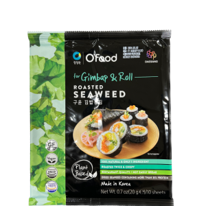 CJW OFood Roasted Seaweed for Sushi 20g