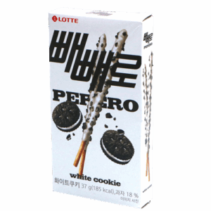 Lotte Pepero White Cookie Sticks 32g