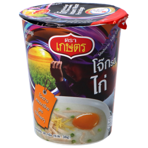 Kaset Instant Rice Porridge Chicken Cup 38g