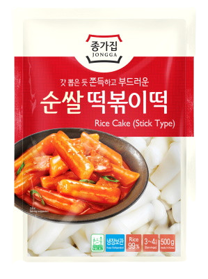 Jongga Rice Cake Stripe 500g