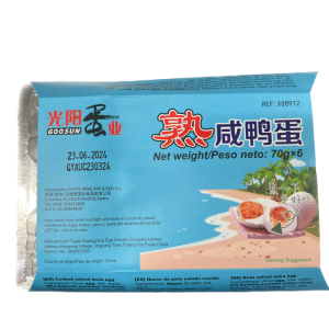 Goosun Cooked Salted Duck Egg 432g