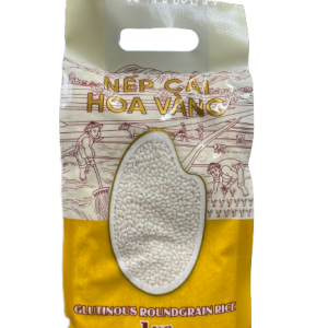 VN Round Glutinous Rice Nep Cai Hoa Vang 1kg