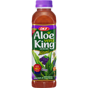 OKF Aloe Vera Drink Grape 500ml