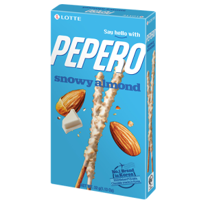 Lotte Pepero Snowy Almond Sticks 32g