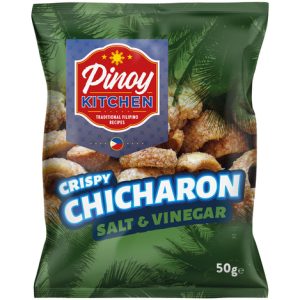 Pinoy Kitchen Chicharon Pork Rind Salt Vinegar 50g