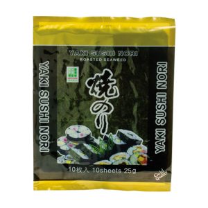 JHFOODS Yaki Sushi Nori Roasted Seaweed 25g