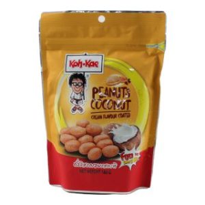 Koh-Kae Coated Peanut Coconut Cream Bag 180g