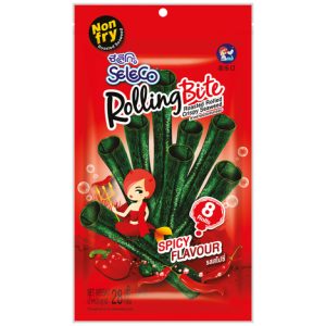 SELECO Seaweed Snack Roll Spicy 28g