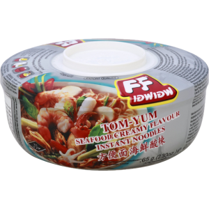 Fashion Food Instant Noodles Seafood Tom Yum Bowl 65g