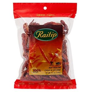 Raitip Dried Chilli without Stem 100g