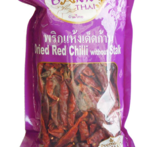 BannThai Dried Chilli w/o Stalk 100g