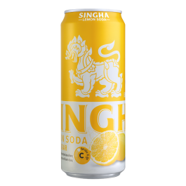 Singha Soda Lemon (Sugar Free) 330ml
