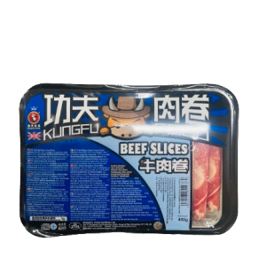 Kungfufood Beef Roll Sliced 400g