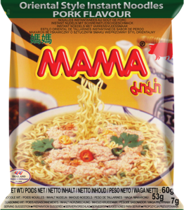 Mama Instant Noodle Minced Pork 60g
