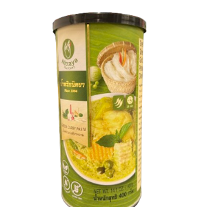 Nittaya Green Curry Paste 400g (M, L, G, VEG)