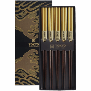 Tokyo Design Chopsticks Giftset Gold 5 pair