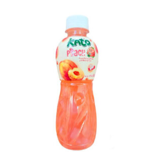 Kato Peach Drink w/ Nata de Coco 320ml
