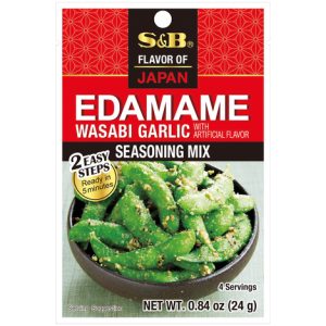 S&B Edamame Wasabi Garlic Seasoning Mix 24g