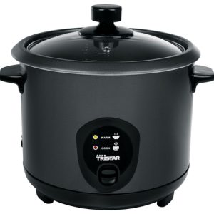 TRISTAR Rice Cooker Black Inox 1,5L