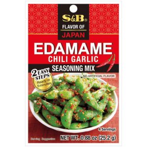 S&B Edamame Chili Garlic Seasoning Mix 25,2g
