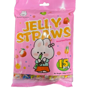 Sweetmellow Jelly Sticks Assorted Flavors 300g
