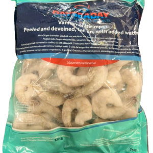 Dayseaday Vannamei Shrimp PD 13/15 Tail On 800g/1kg