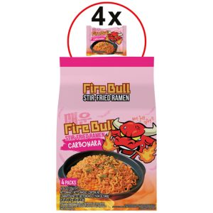 Firebull Inst. Noodles Stir-fry Beef Carbo 135g