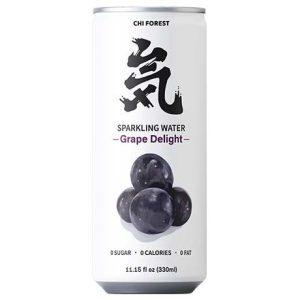 Chi Forest Sparkling Water Grape Delight 330ml