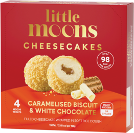 Little Moon Mochi Cheesecakes Caramelised Biscuit 120g