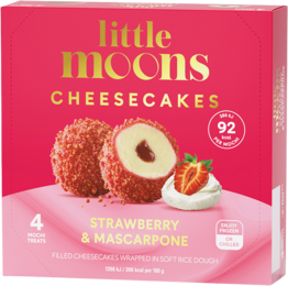 Little Moon Mochi Cheesecakes Strawberry 120g