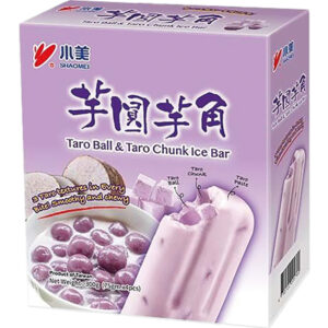 Shaomei Taro Ball and Chunk Ice Bar 300g