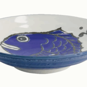 Tokyo Design Deep Plate Seafood Snapper Blue 900ml