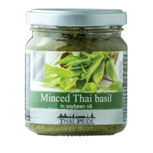 Thai Pride Minced Thai Basil in Soybean Oil 175g
