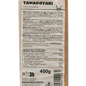Mooijer Sushi Omelet Tamago Yaki (Sweet Egg) 400g